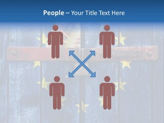 Rough Board Frame PowerPoint Template