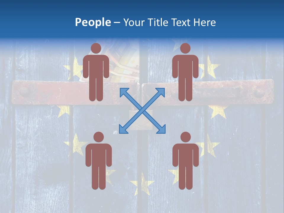 Rough Board Frame PowerPoint Template