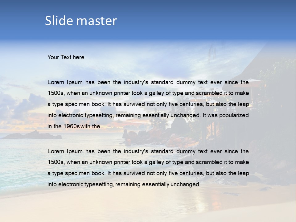 Rich Port Wealthy PowerPoint Template