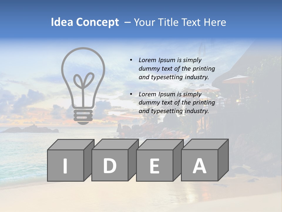 Rich Port Wealthy PowerPoint Template