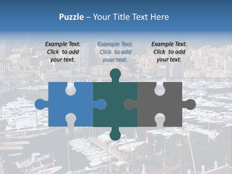 Rich Port Wealthy PowerPoint Template