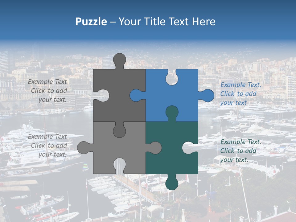 Rich Port Wealthy PowerPoint Template