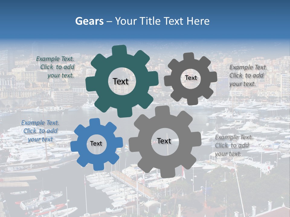 Rich Port Wealthy PowerPoint Template