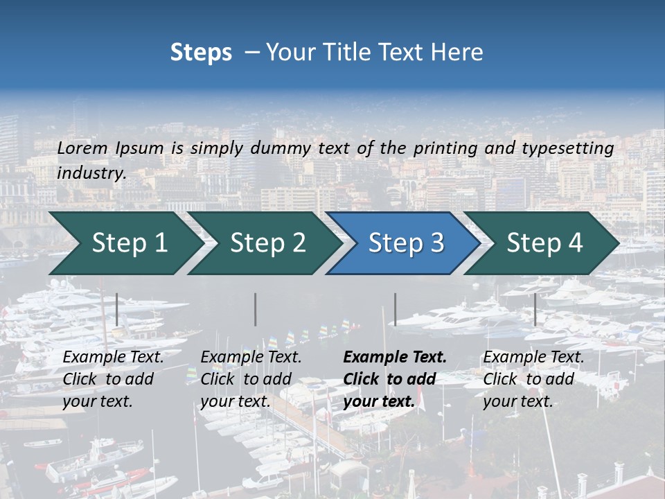 Rich Port Wealthy PowerPoint Template