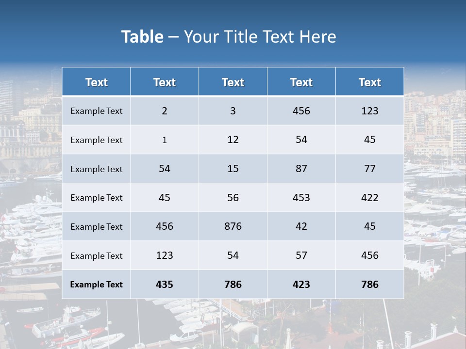 Rich Port Wealthy PowerPoint Template