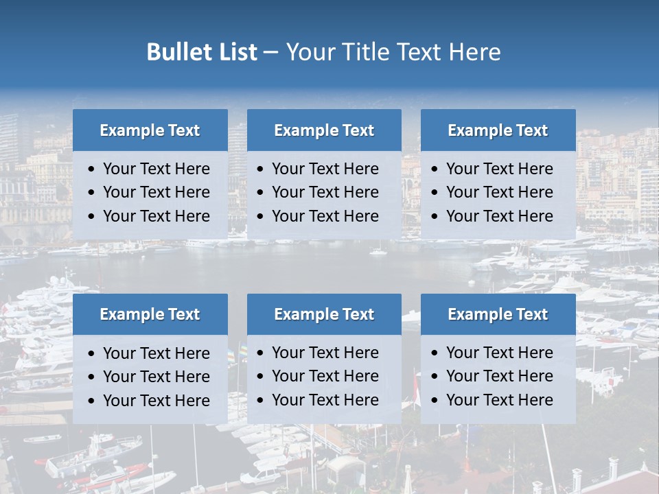 Rich Port Wealthy PowerPoint Template