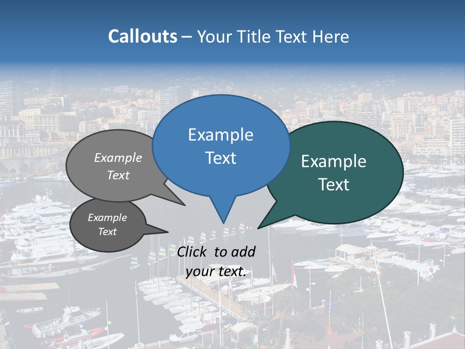 Rich Port Wealthy PowerPoint Template