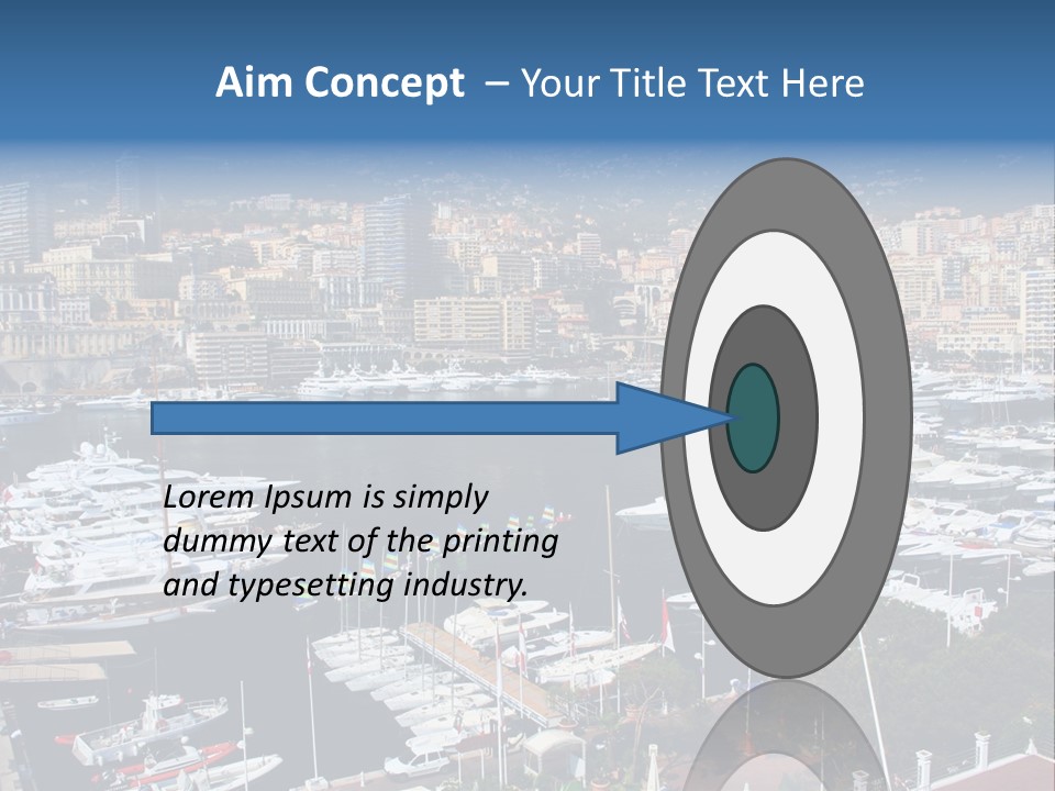 Rich Port Wealthy PowerPoint Template