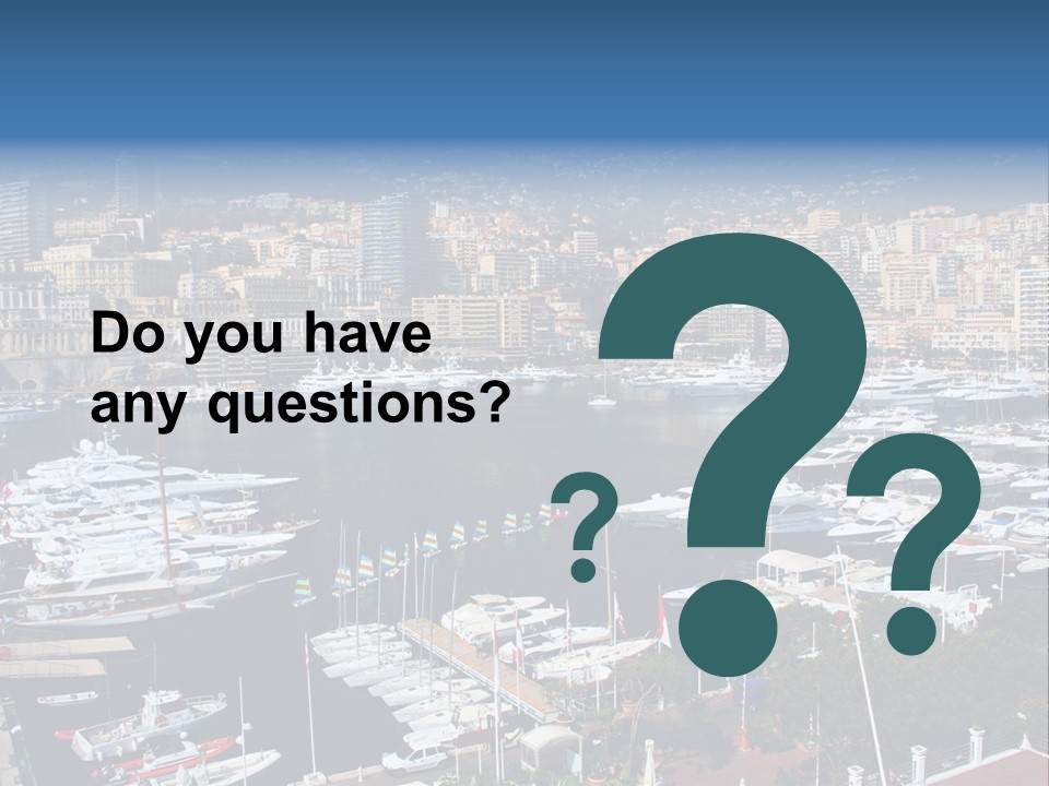 Rich Port Wealthy PowerPoint Template