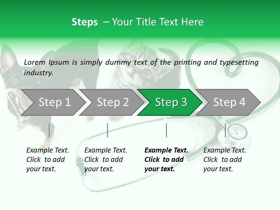 Diagnosis Pet Veterinary PowerPoint Template