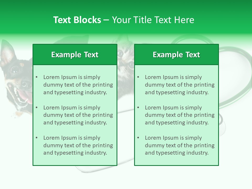 Diagnosis Pet Veterinary PowerPoint Template