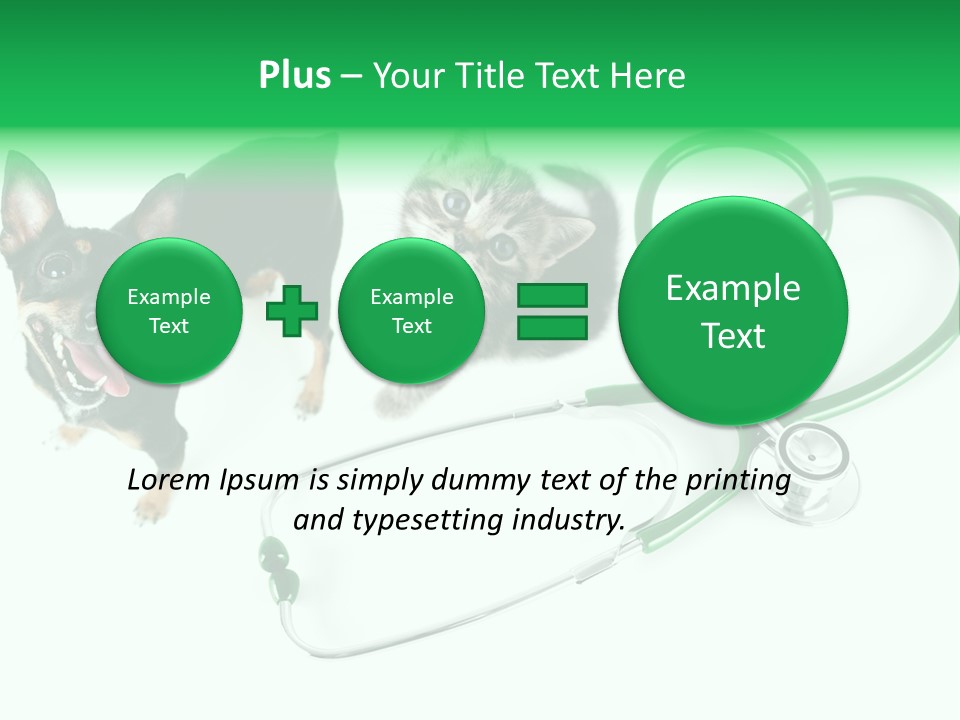 Diagnosis Pet Veterinary PowerPoint Template