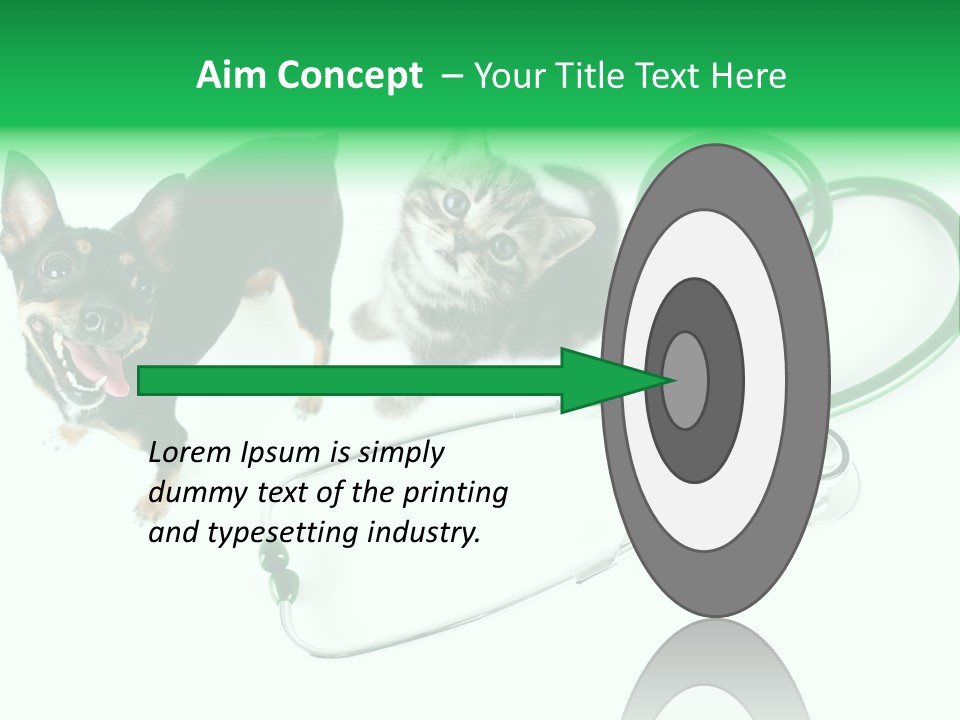 Diagnosis Pet Veterinary PowerPoint Template