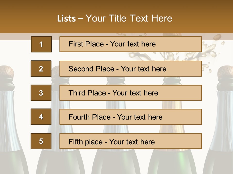 Winning Proposal Good News Profits PowerPoint Template