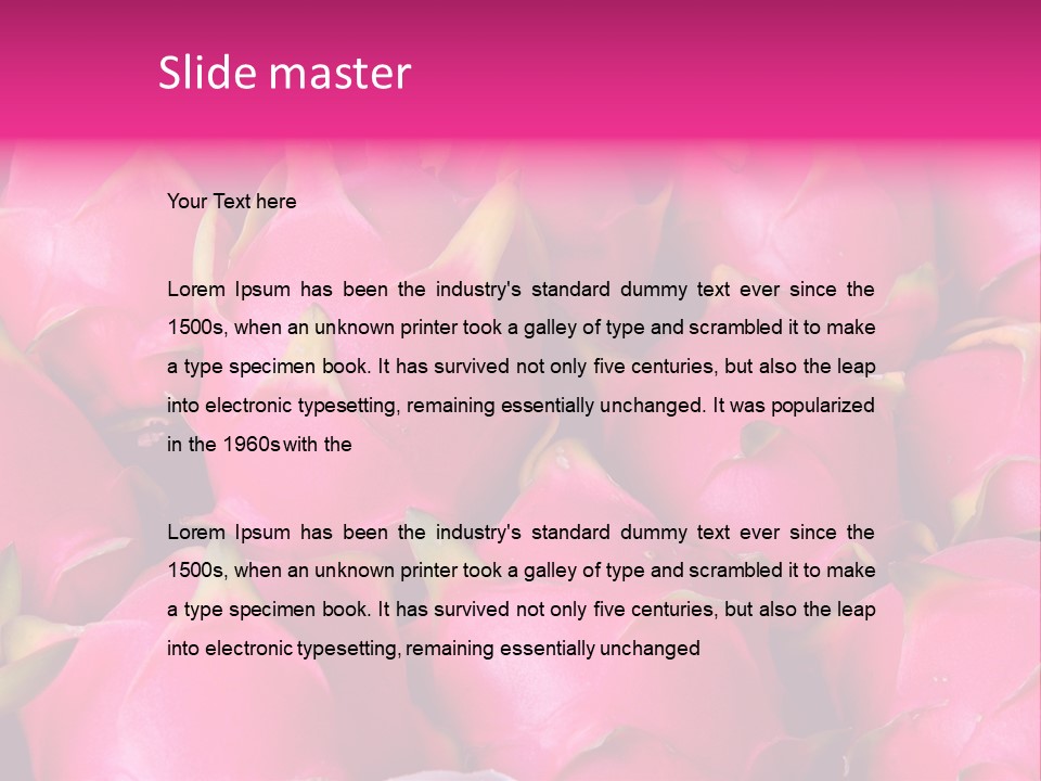 Gourmet Nature Strange PowerPoint Template