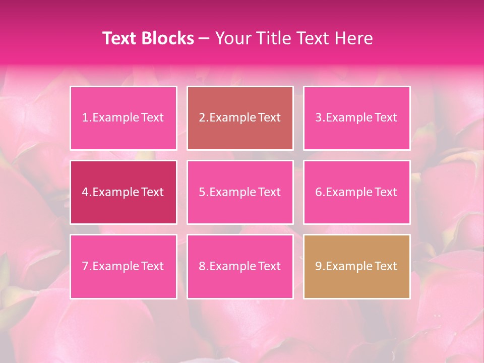 Gourmet Nature Strange PowerPoint Template