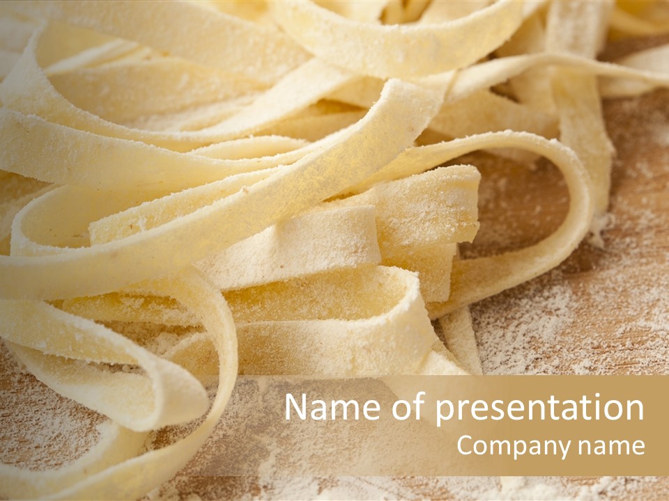 Italian Stuffed Cuisine PowerPoint Template