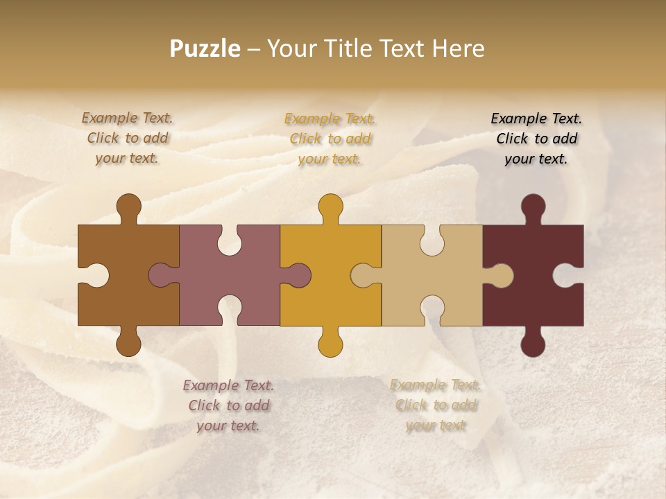 Italian Stuffed Cuisine PowerPoint Template