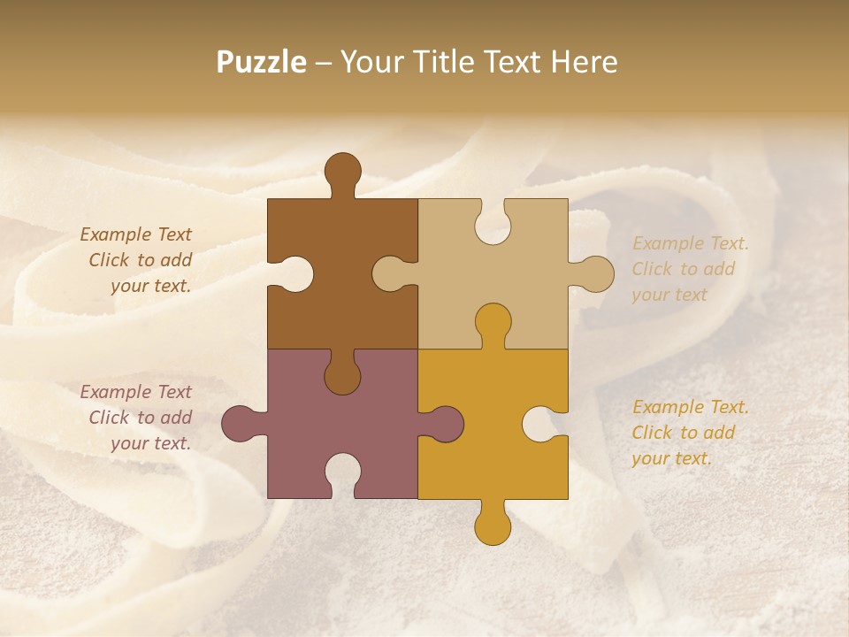 Italian Stuffed Cuisine PowerPoint Template