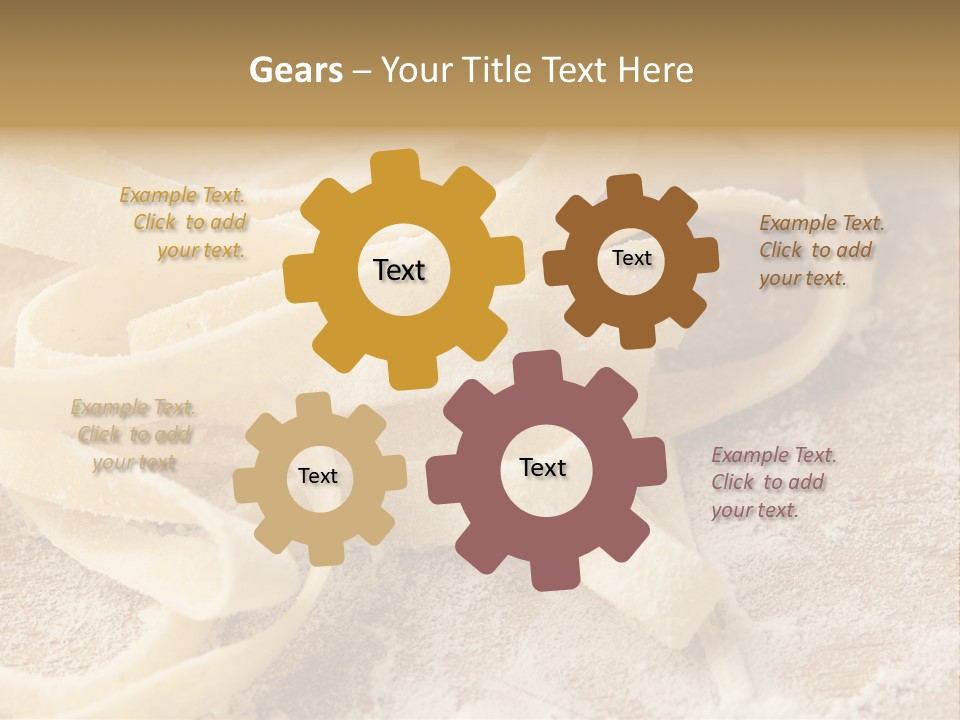 Italian Stuffed Cuisine PowerPoint Template