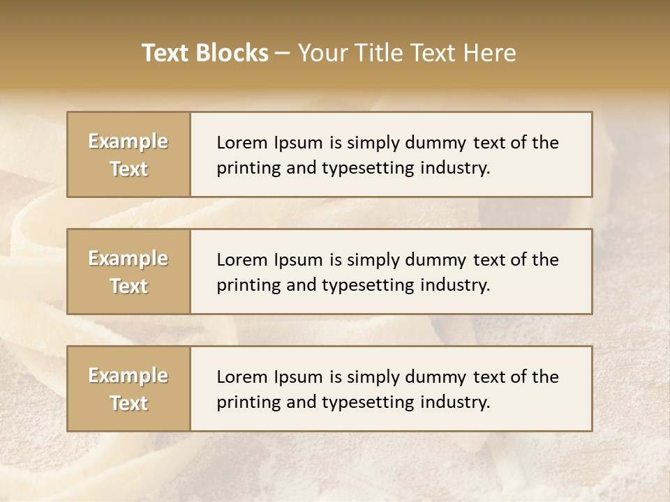 Italian Stuffed Cuisine PowerPoint Template