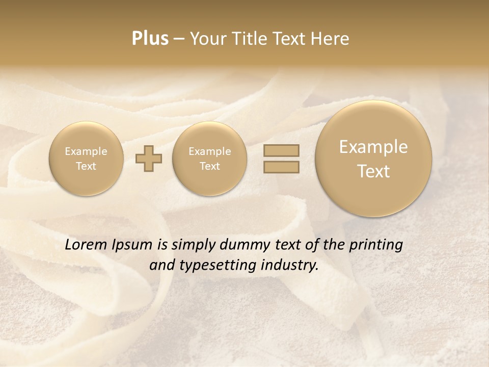 Italian Stuffed Cuisine PowerPoint Template