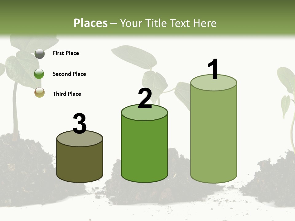 Progress Nature Growing PowerPoint Template