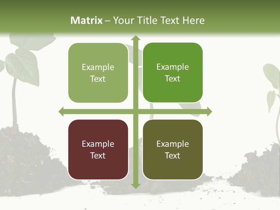 Progress Nature Growing PowerPoint Template