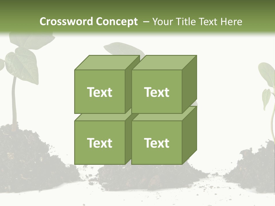 Progress Nature Growing PowerPoint Template