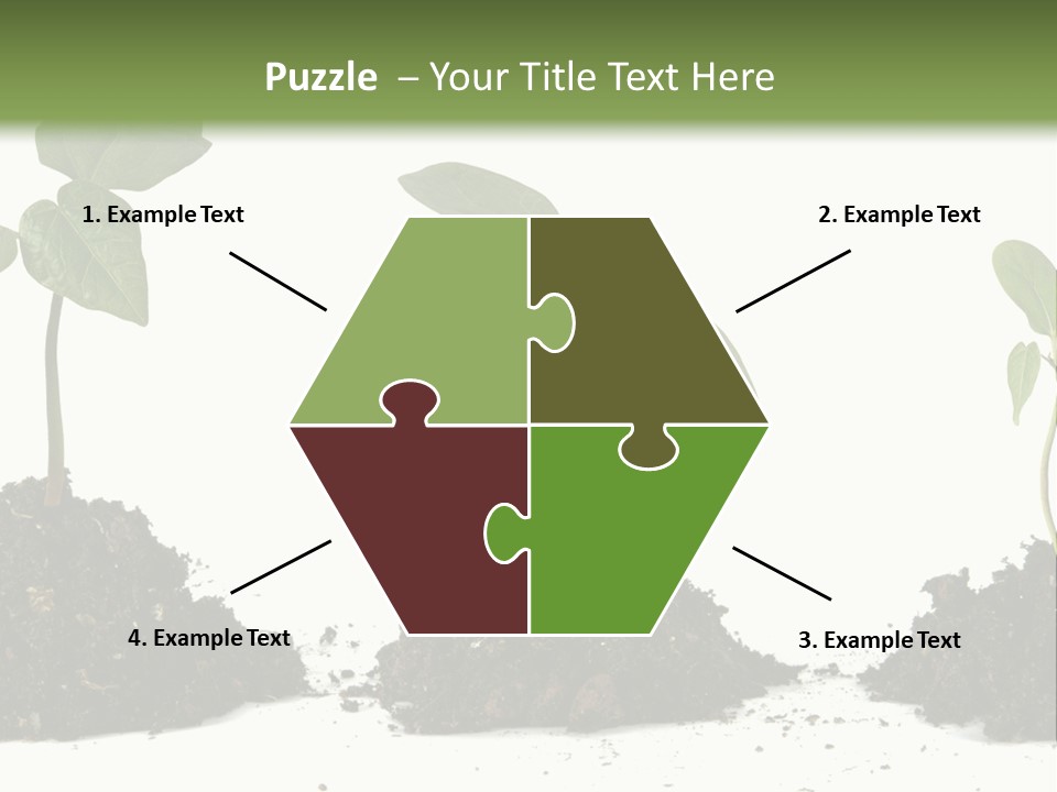 Progress Nature Growing PowerPoint Template