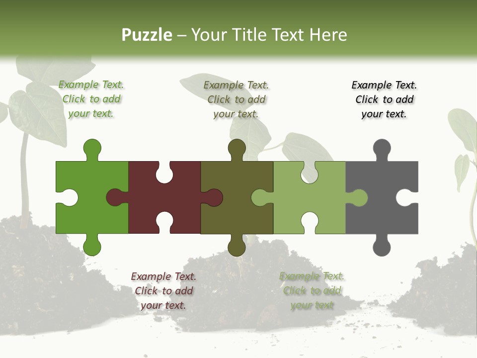 Progress Nature Growing PowerPoint Template