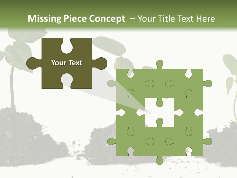 Progress Nature Growing PowerPoint Template