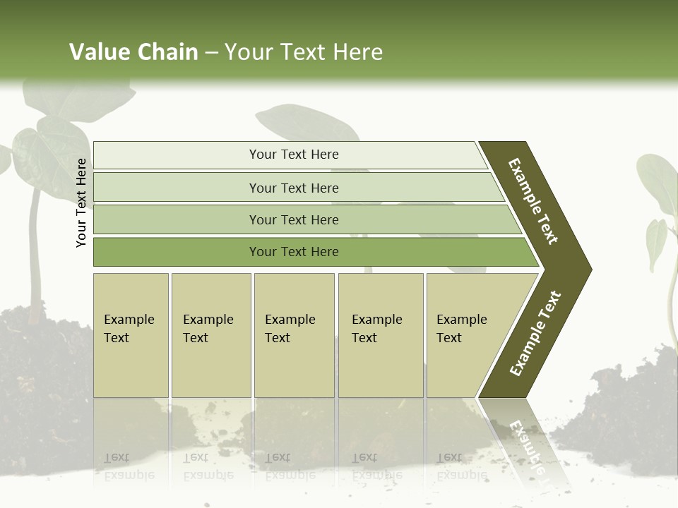 Progress Nature Growing PowerPoint Template