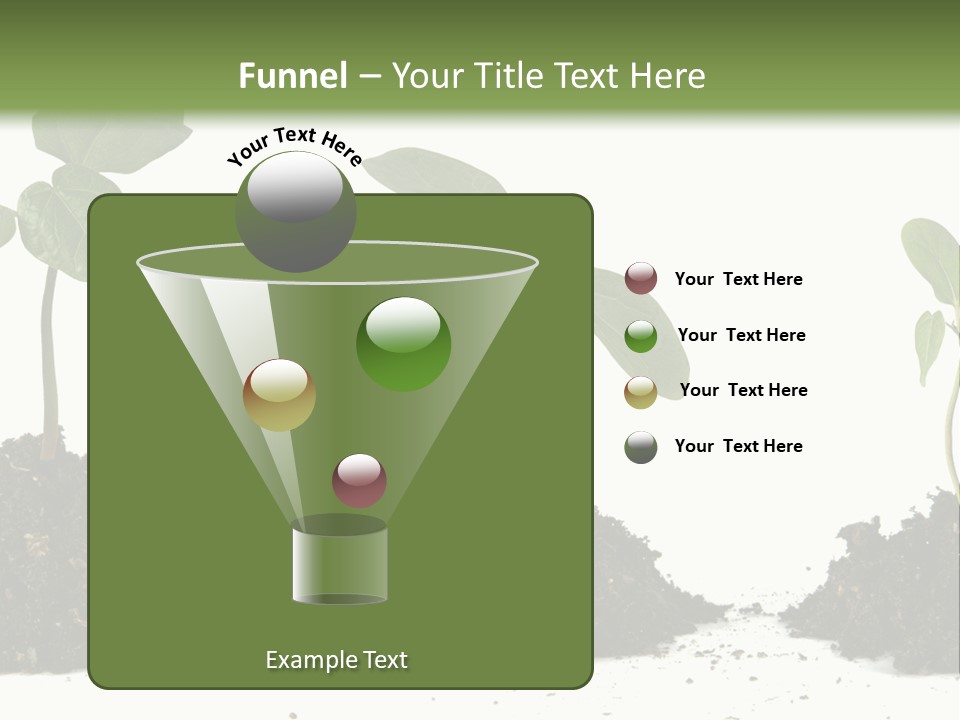 Progress Nature Growing PowerPoint Template