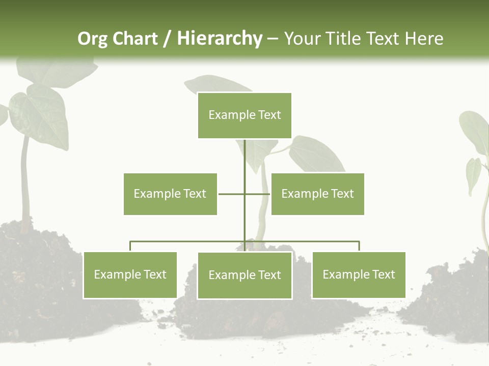 Progress Nature Growing PowerPoint Template