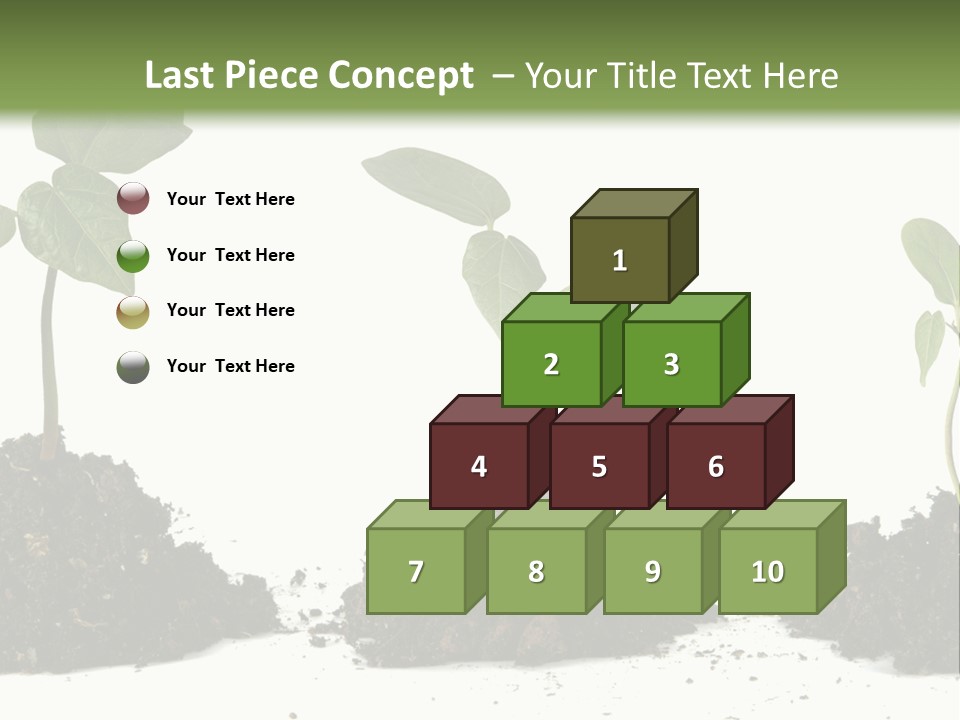 Progress Nature Growing PowerPoint Template
