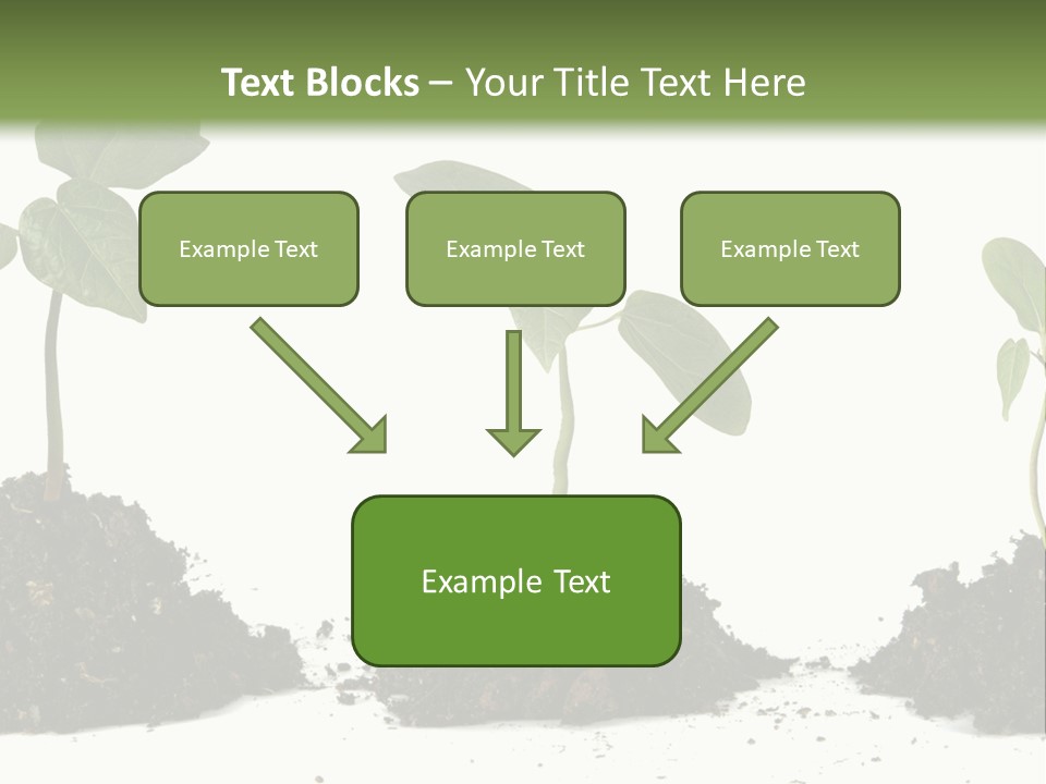 Progress Nature Growing PowerPoint Template