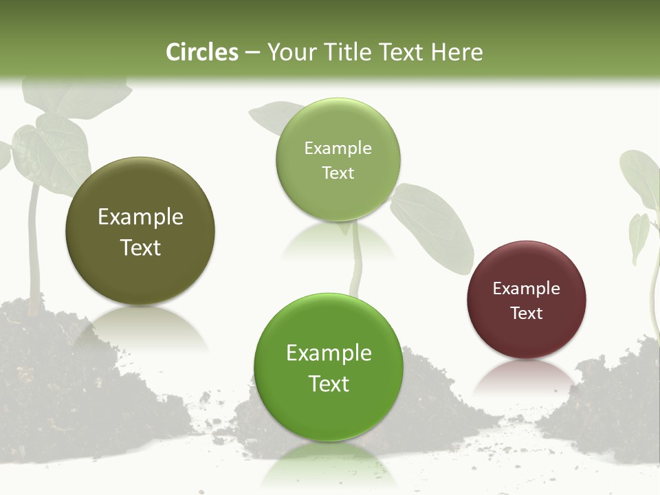 Progress Nature Growing PowerPoint Template