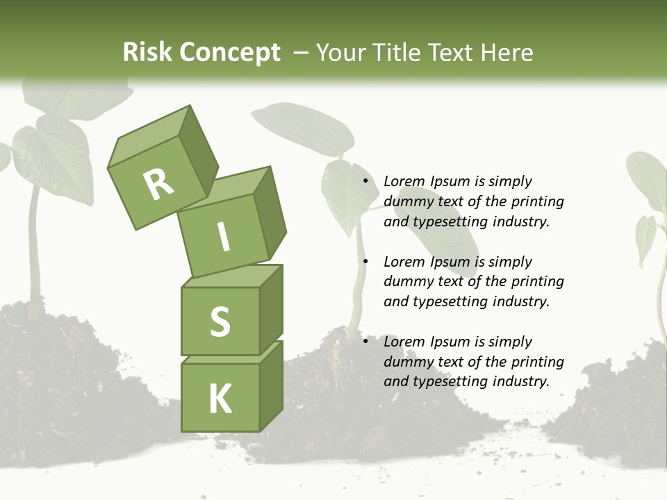 Progress Nature Growing PowerPoint Template