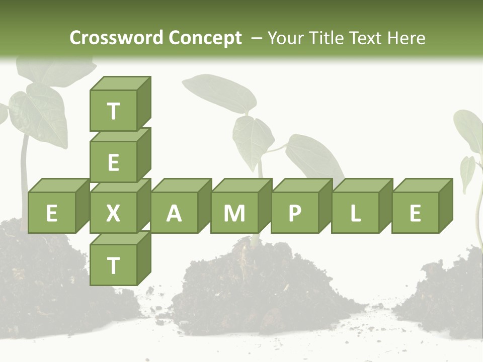 Progress Nature Growing PowerPoint Template