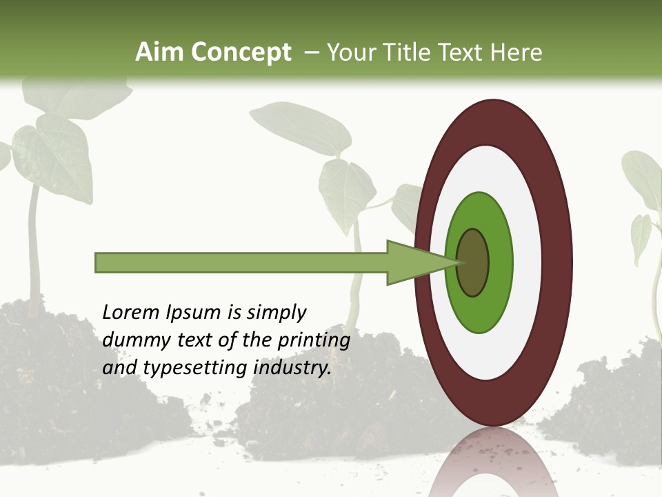 Progress Nature Growing PowerPoint Template