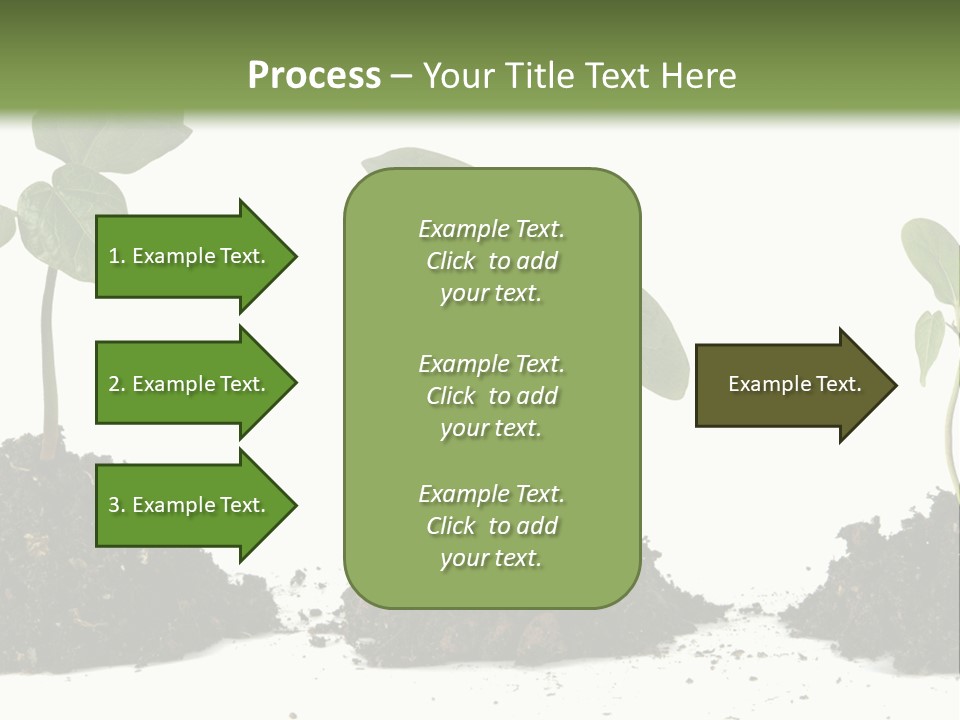 Progress Nature Growing PowerPoint Template