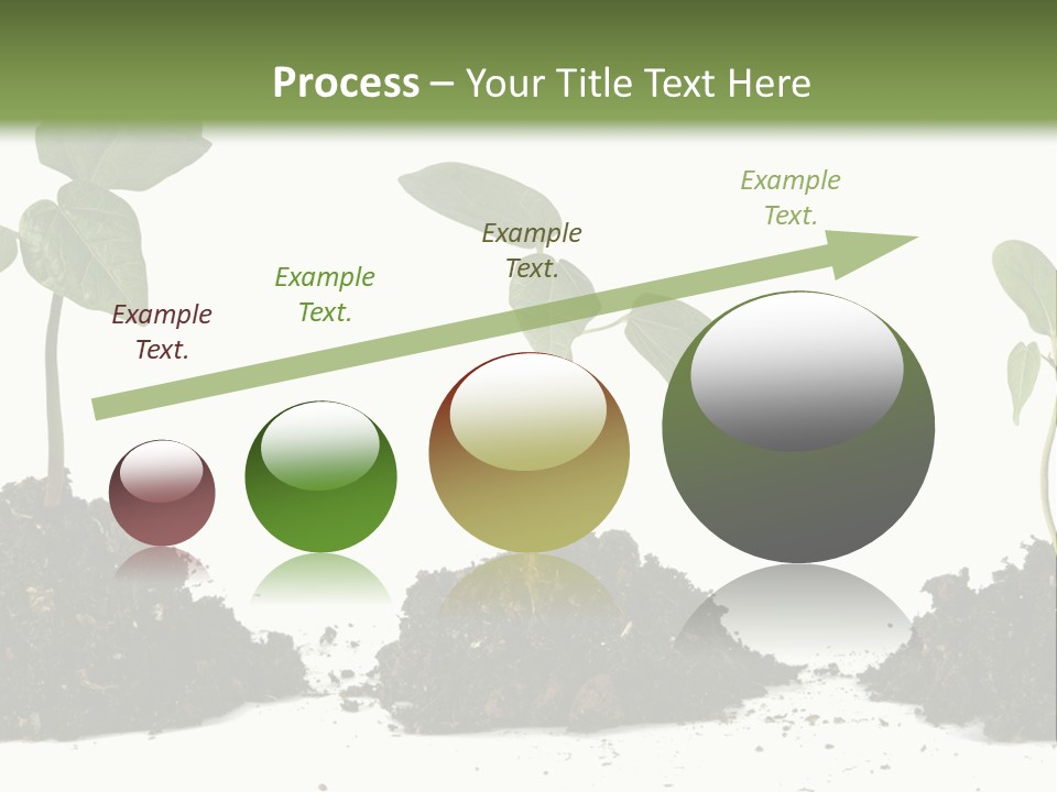Progress Nature Growing PowerPoint Template