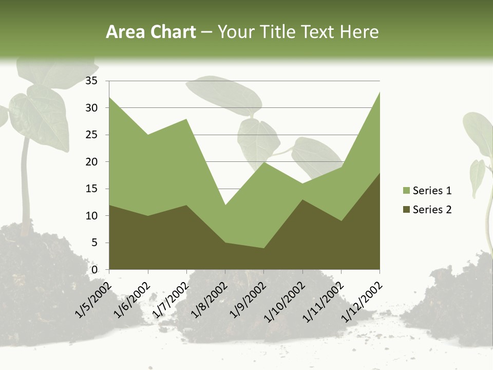 Progress Nature Growing PowerPoint Template