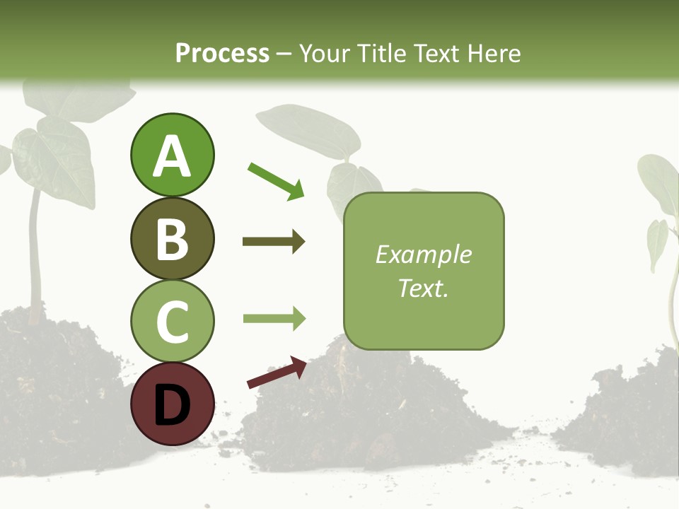 Progress Nature Growing PowerPoint Template