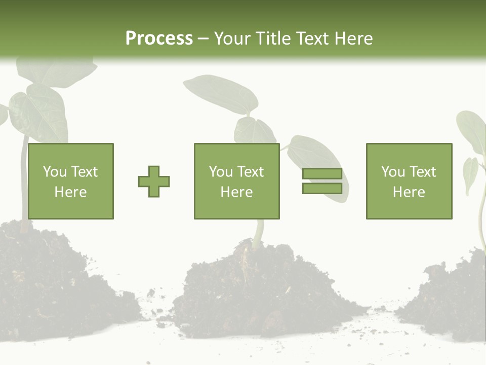 Progress Nature Growing PowerPoint Template