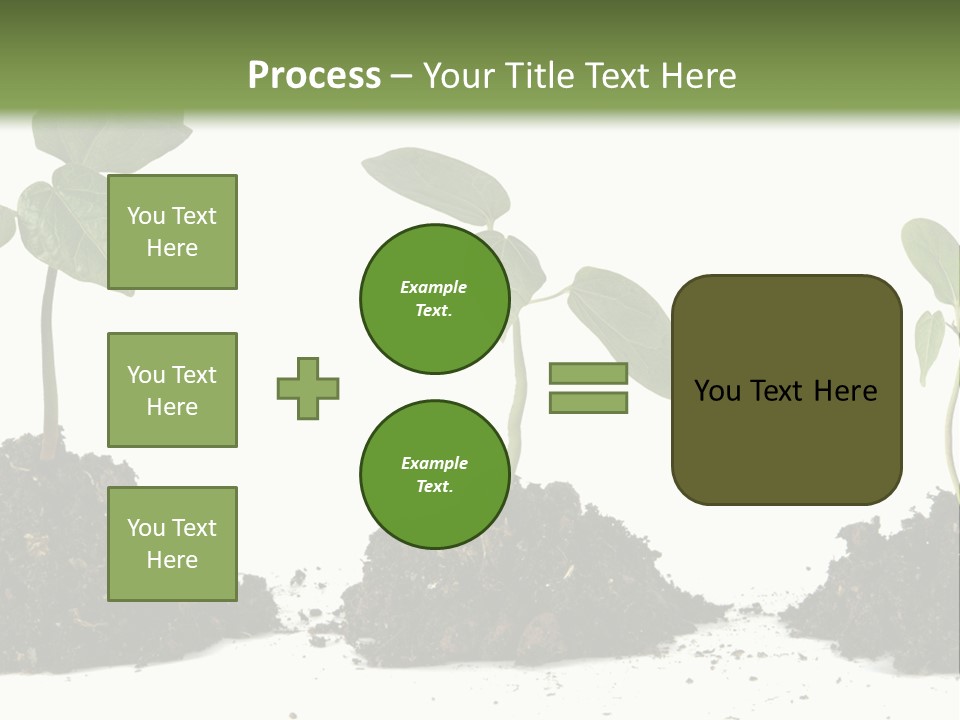 Progress Nature Growing PowerPoint Template