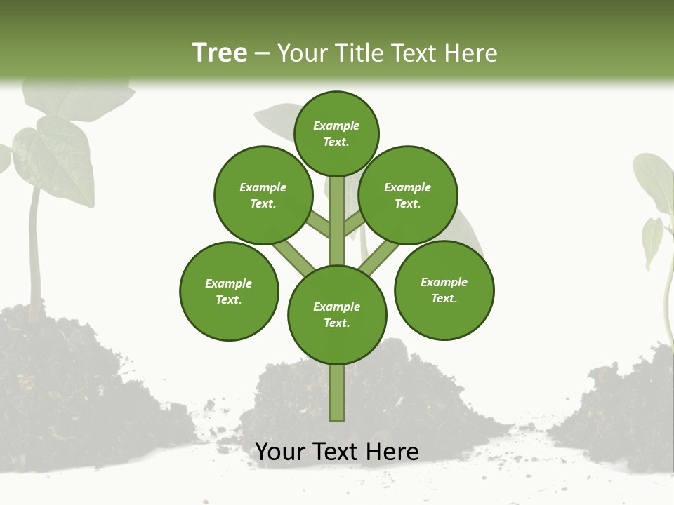 Progress Nature Growing PowerPoint Template