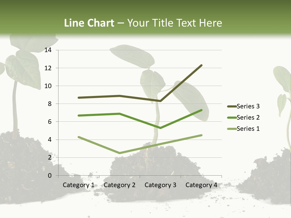 Progress Nature Growing PowerPoint Template