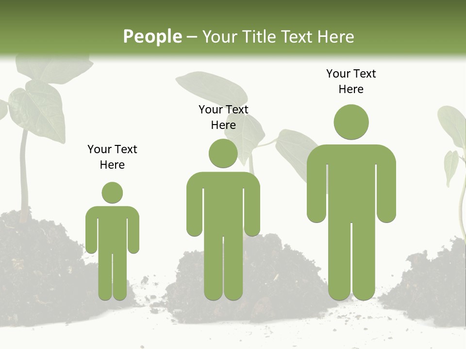 Progress Nature Growing PowerPoint Template